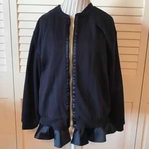 Ruffle Cotton Jacket (lined)